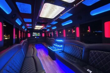 Indianapolis Limousine Bus Interior