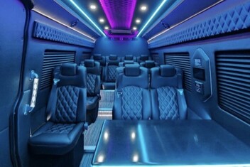 Indianapolis Sprinter Bus Interior